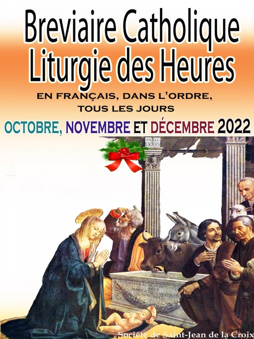 Title details for Breviaire Catholique Liturgie des Heures by Société de Saint-Jean de la Croix - Available